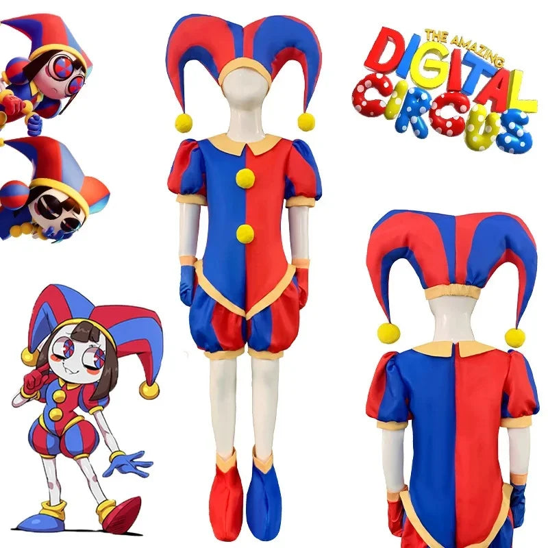 The Amazing Digital Circus Pomni Cosplay Costume